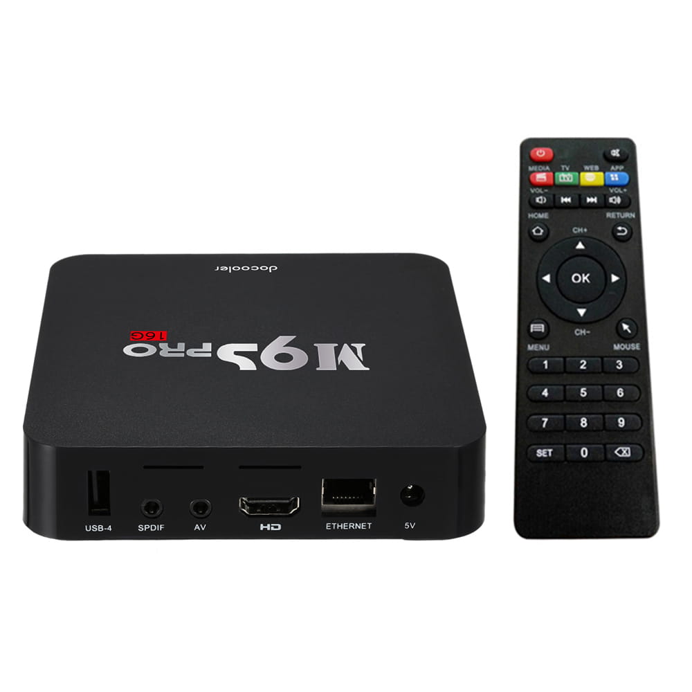 M9S-PRO Smart Android TV Box 4K 2/16GB BT 4.0