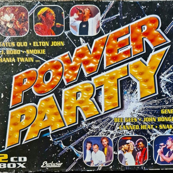 Płyta kompaktowa muzyka Power Party 2CD BOX CD