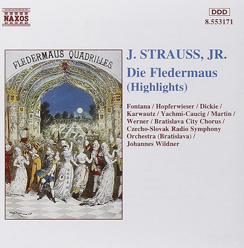 Płyta kompaktowa Johann Strauss Die Fledermaus CD