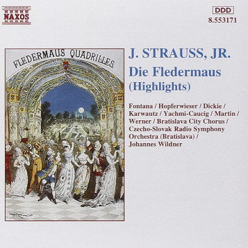 Płyta kompaktowa Johann Strauss Die Fledermaus CD
