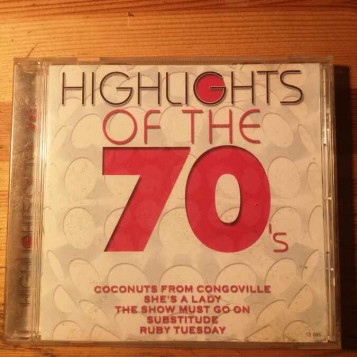 Płyta kompaktowa Highlights of the 70s CD