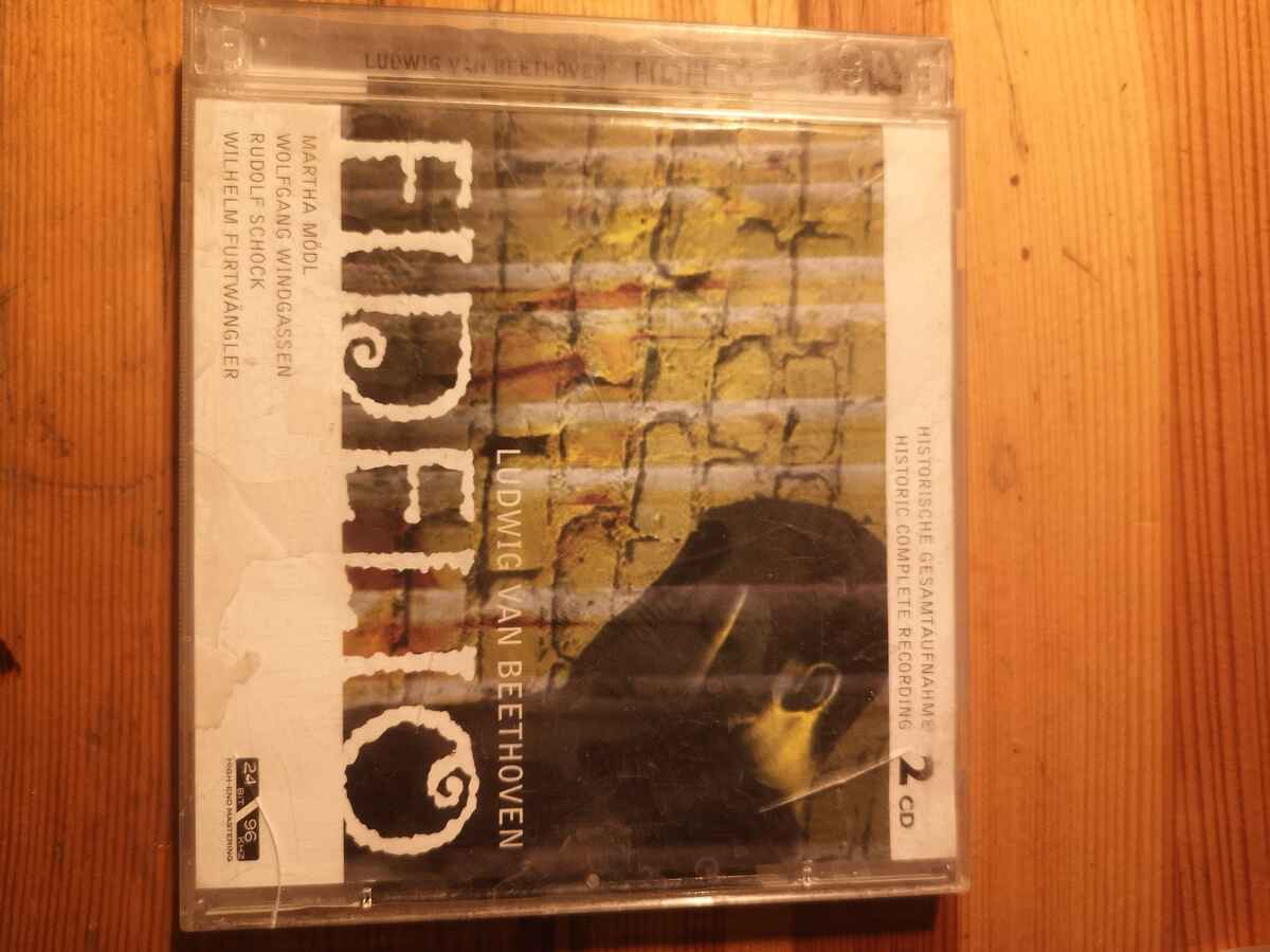 Płyta kompaktowa Ludwig van Bethoven FIDELIO CD