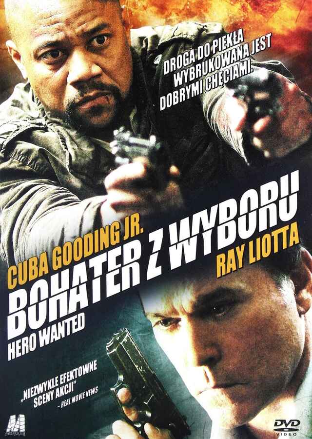 Płyta kompaktowa film Hero Wanted 2008 DVD