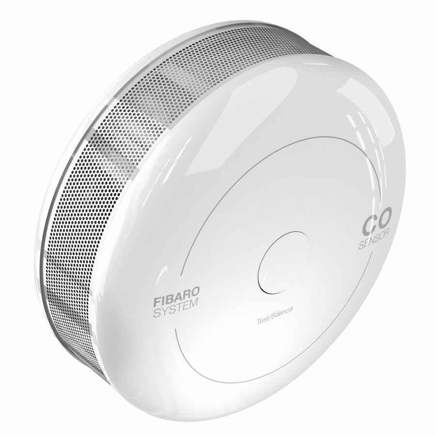 Czujnik dymu smogu tlenku węgla Fibaro CO Sensor FGCD-001