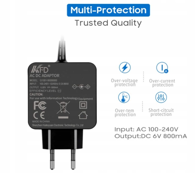 Zasilacz ładowarka KFD Q15BV-05263000 USB