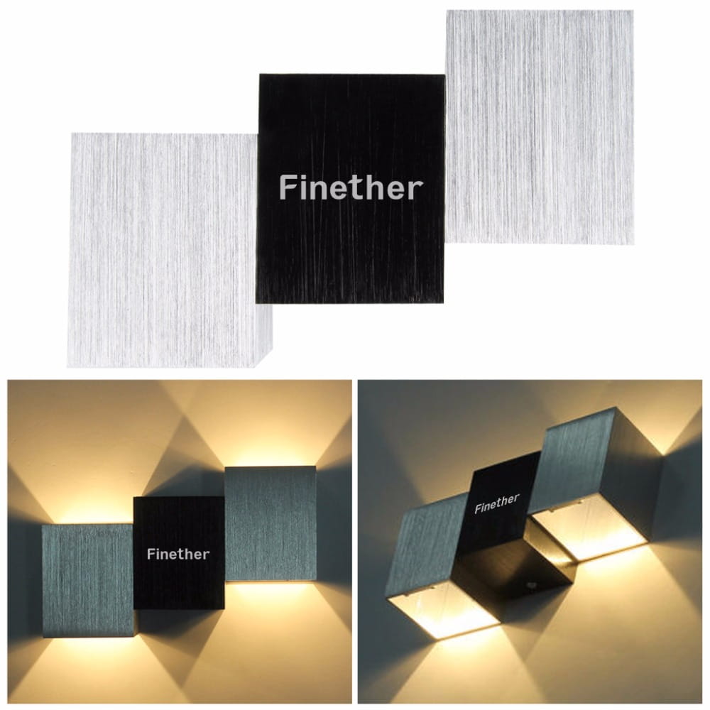Lampa ścienna kinkiet 3 LED 6W nowoczesna