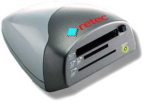 Czytnik kart SD USB 5w1 RETEC MMC