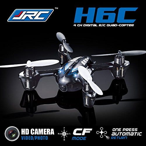 Dron JJRC H6C 4CH Gyro RC RTF 6 Axis 2.4GHz WYTRZYMAŁY niebieski