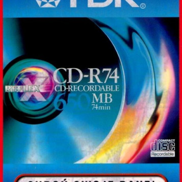 Płyta kompaktowa TDK CD-R74 650MB