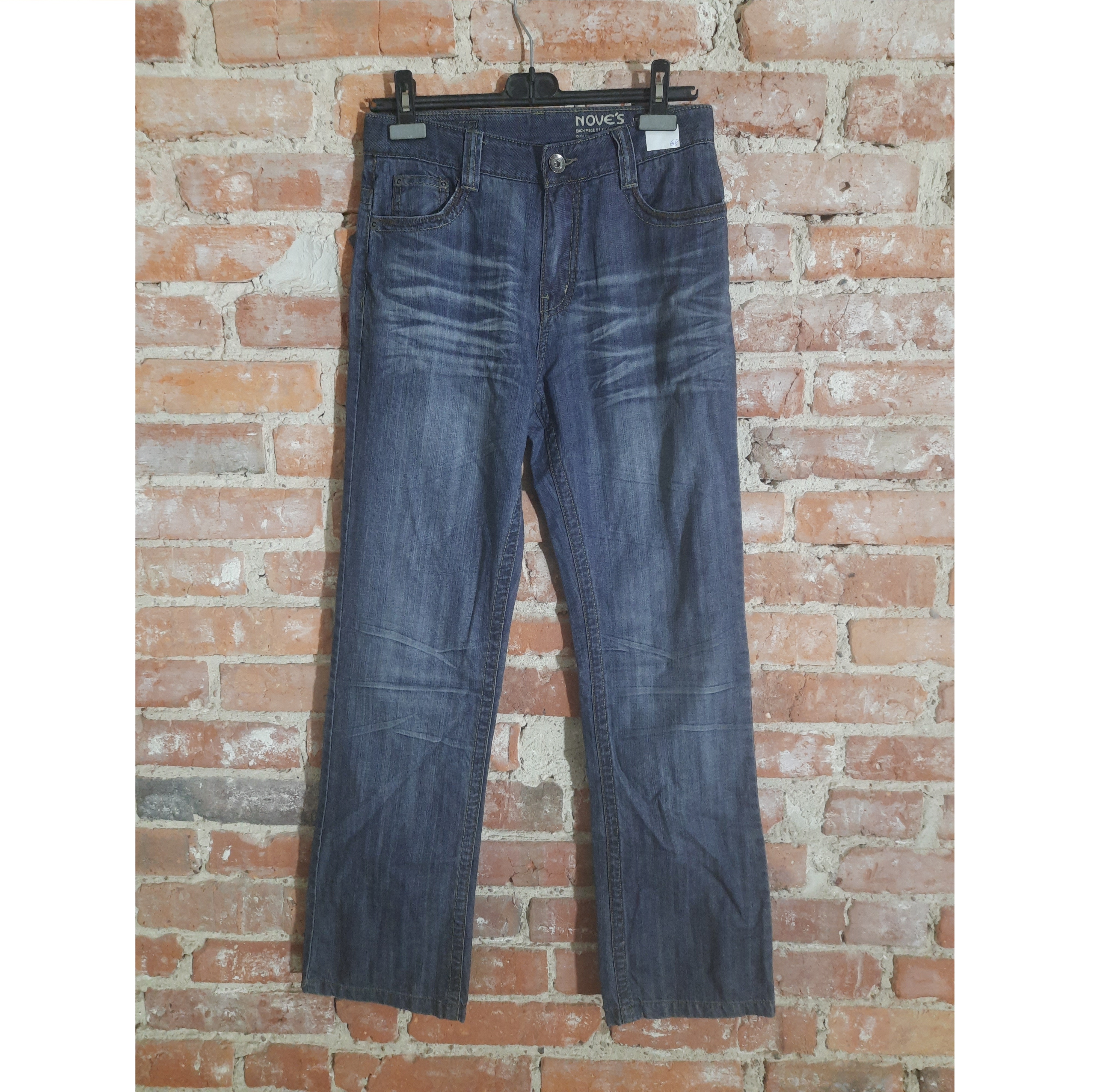Spodnie damskie jeansowe lekko dekatyzowane Noves Jeanswear