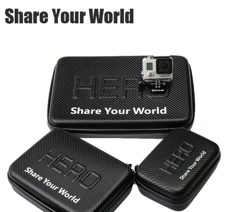 Wodoodporna walizka do GoPro Hero 5/4/3/2 SJ4000 Xiaomi Yi Andoer 1szt. LARGE