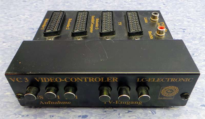 Rozdzielacz koncentrator kontroler wideo SCART LC Electronic VC3