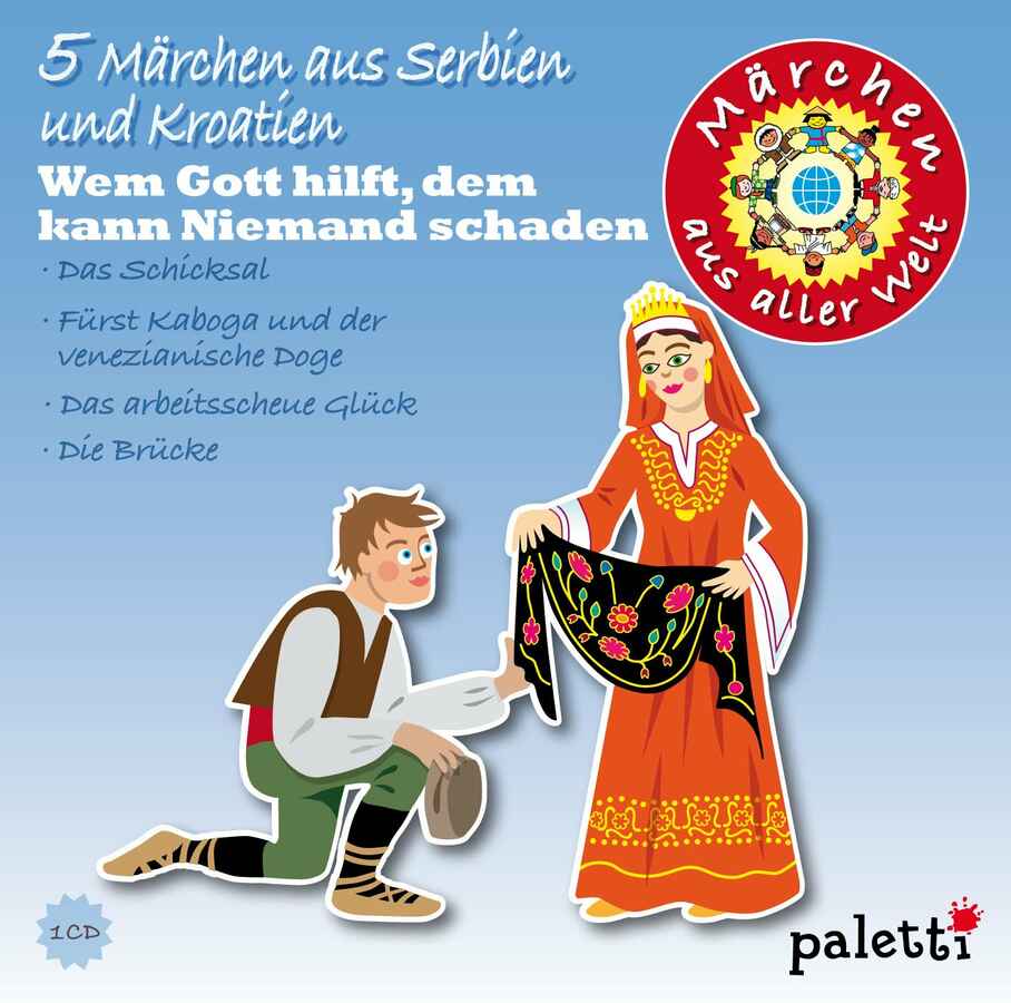 Płyta kompaktowa 5 Marchen aus Serbien und Kroatien CD