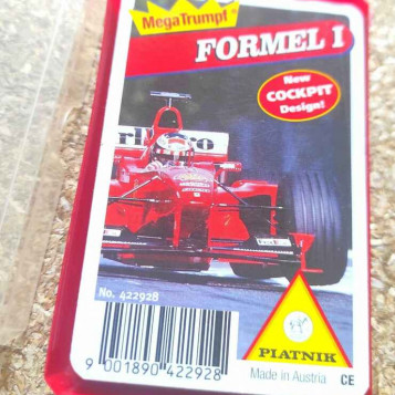 Kolekcjonerskie karty Vintage F1 Formula 1 MegaTrumpf rzadkie