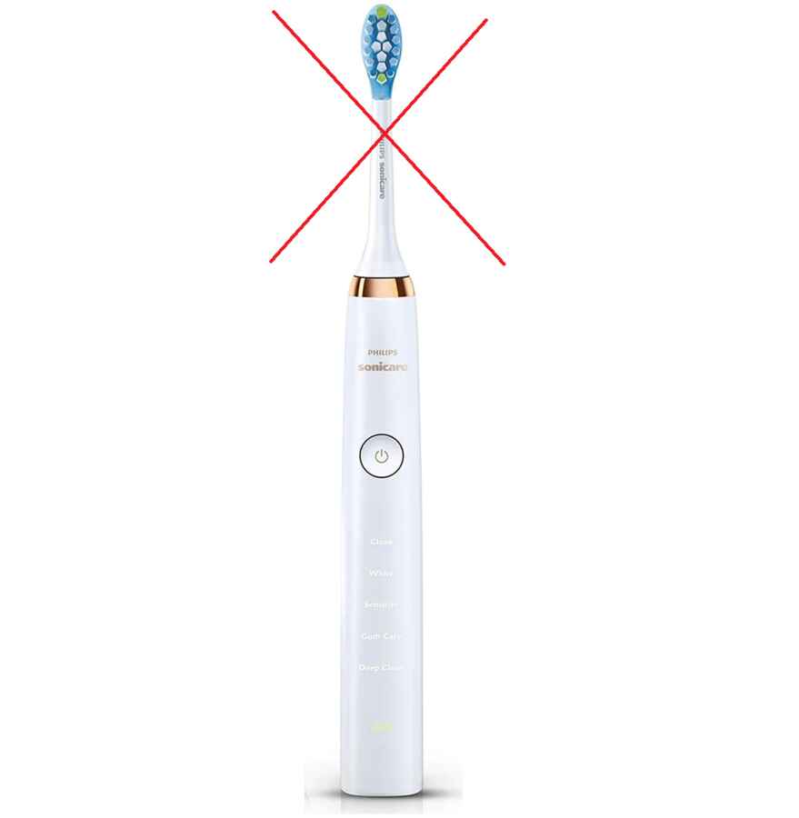 Szczoteczka soniczna Philips Sonicare Diamond Clean HX939L złoty