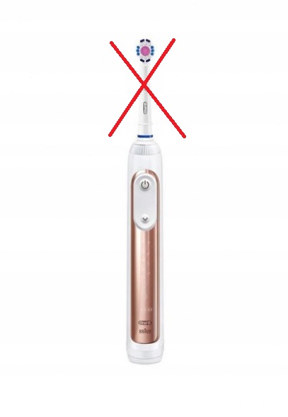 Szczoteczka elektryczna Oral-B Braun 3765 Genius 8000 Rose Gold