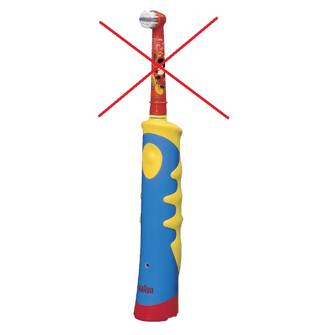 Szczoteczka elektryczna dla dzieci Oral-B Braun 4733