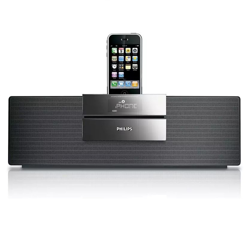 Oryginalna stacja dokująca z głośnikiem 30-pin iPad iPhone Philips DCM 250