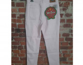 Spodnie damskie jeansowe w kolorze różowym John Baner Jeanswear – zdjęcie 2