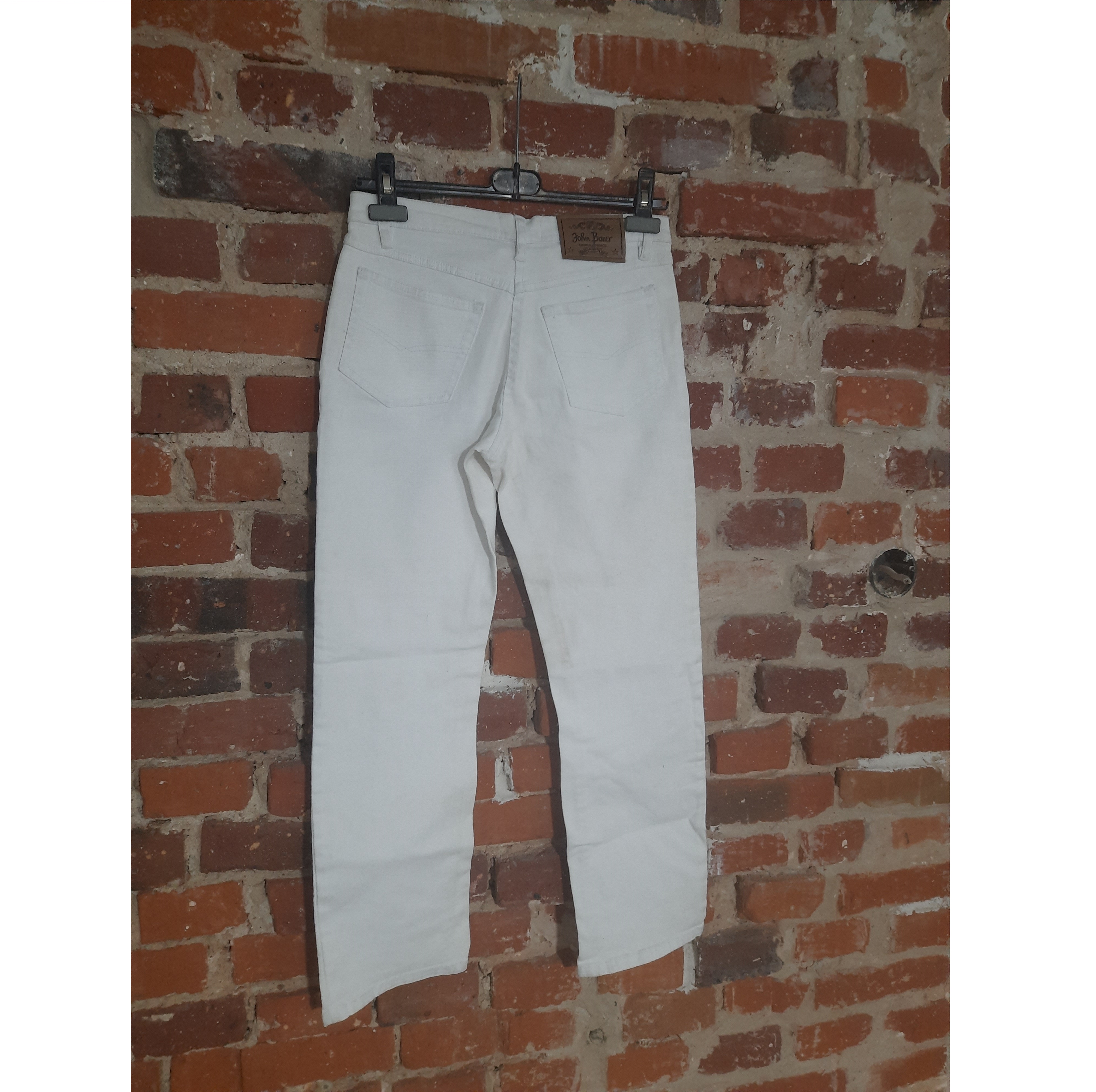 Spodnie damskie jeansowe w kolorze białym John Baner Jeanswear