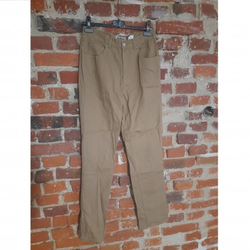 Spodnie damskie jeansowe w kolorze brązowym John Baner Jeanswear