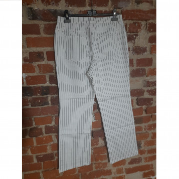 Spodnie damskie jeansowe w paski Outdoor John Baner