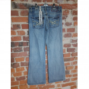 Spodnie damskie jeansowe dzwony Cracker Jeans