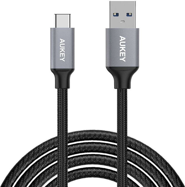 Kabel USB-A 3.0 - USB-C 3.0 AUKEY Quick Charge 1m