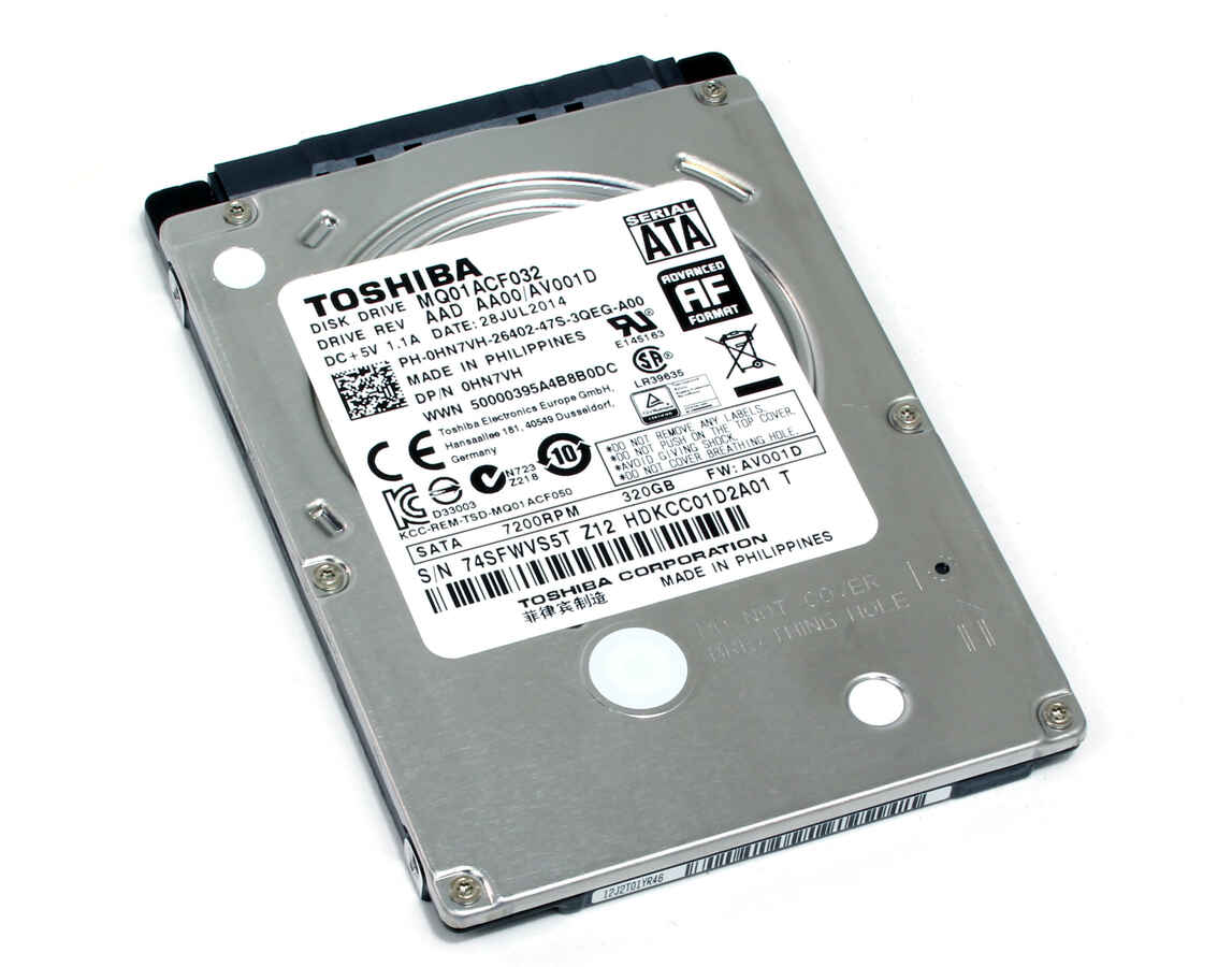 Dysk HDD Toshiba MQ01ACF032 320 GB 2.5" SATA III