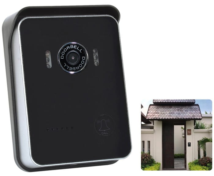 Bezprzewodowy Wideofon Videofon Dzwonek WiFi