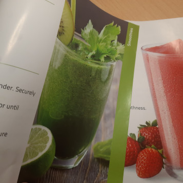 Książka kucharska z 50 przepisami dla Blender Homgeek NY-8608