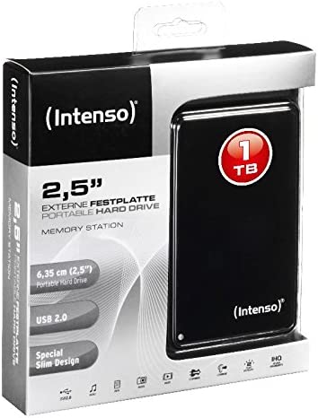 Dysk zewnętrzny HDD 2.5 cali Intenso 6002560 1TB USB 2.0 nowy