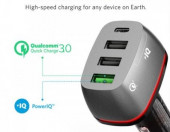 Ładowarka samochodowa 4 porty USB Anker PowerDrive+ QuickCharge 3.0 – zdjęcie 2
