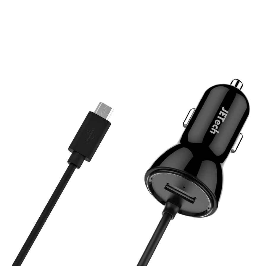 Ładowarka samochodowa z kablem Micro USB JETech 5V 3.4A