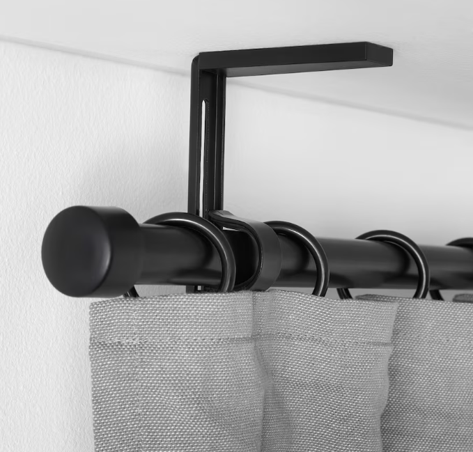 Wspornik ścienny sufitowy uchwyt na karnisz IKEA BETYDLIG