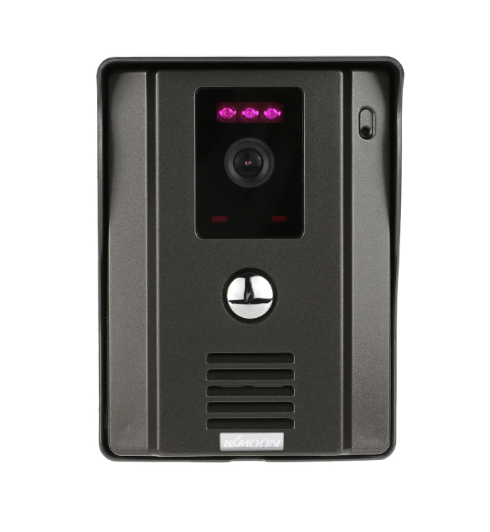 Zestaw wideodomofon KKmoon S780-EU Night Vision 3 monitory 2 rejestratory