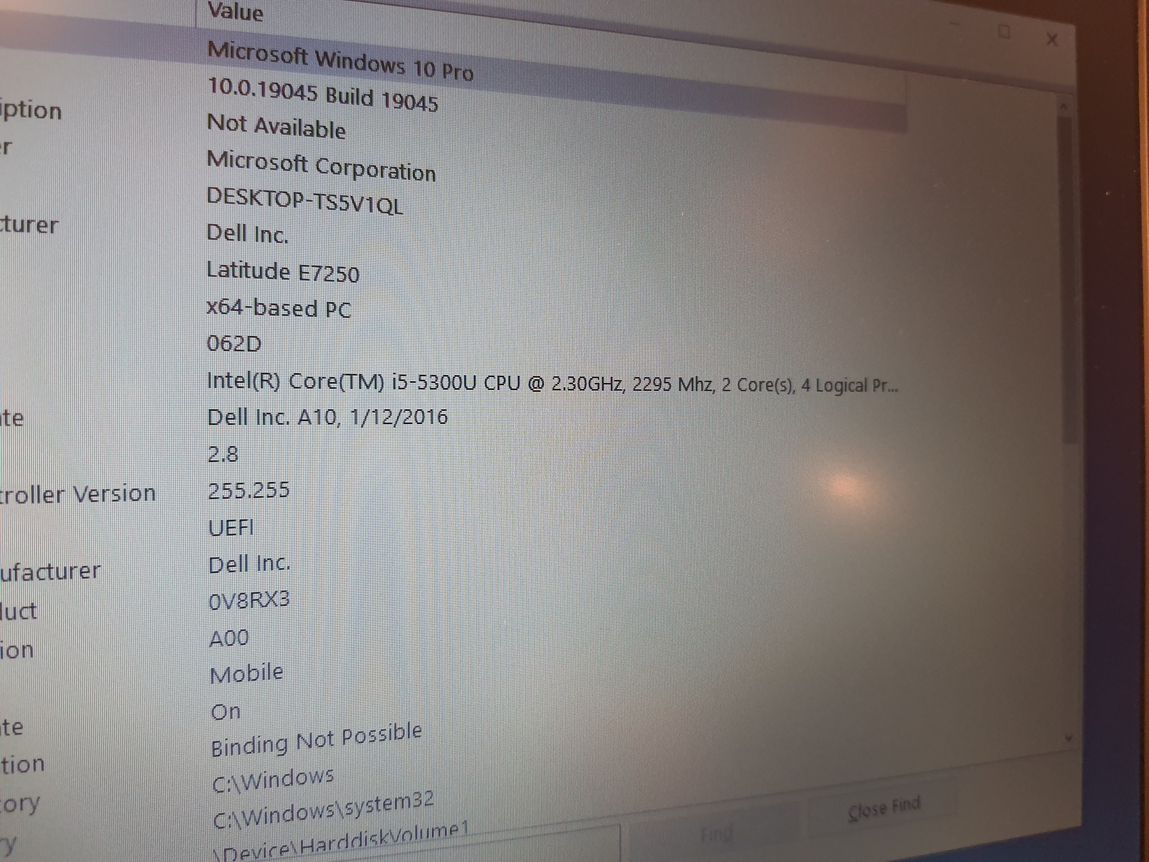 Laptop Dell Latitude E7250 13 i5-5300U 8GB RAM 250GB SSD