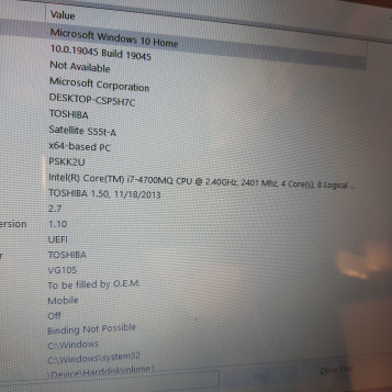 Toshiba Satellite – touchscreen notebook, stan: nowy