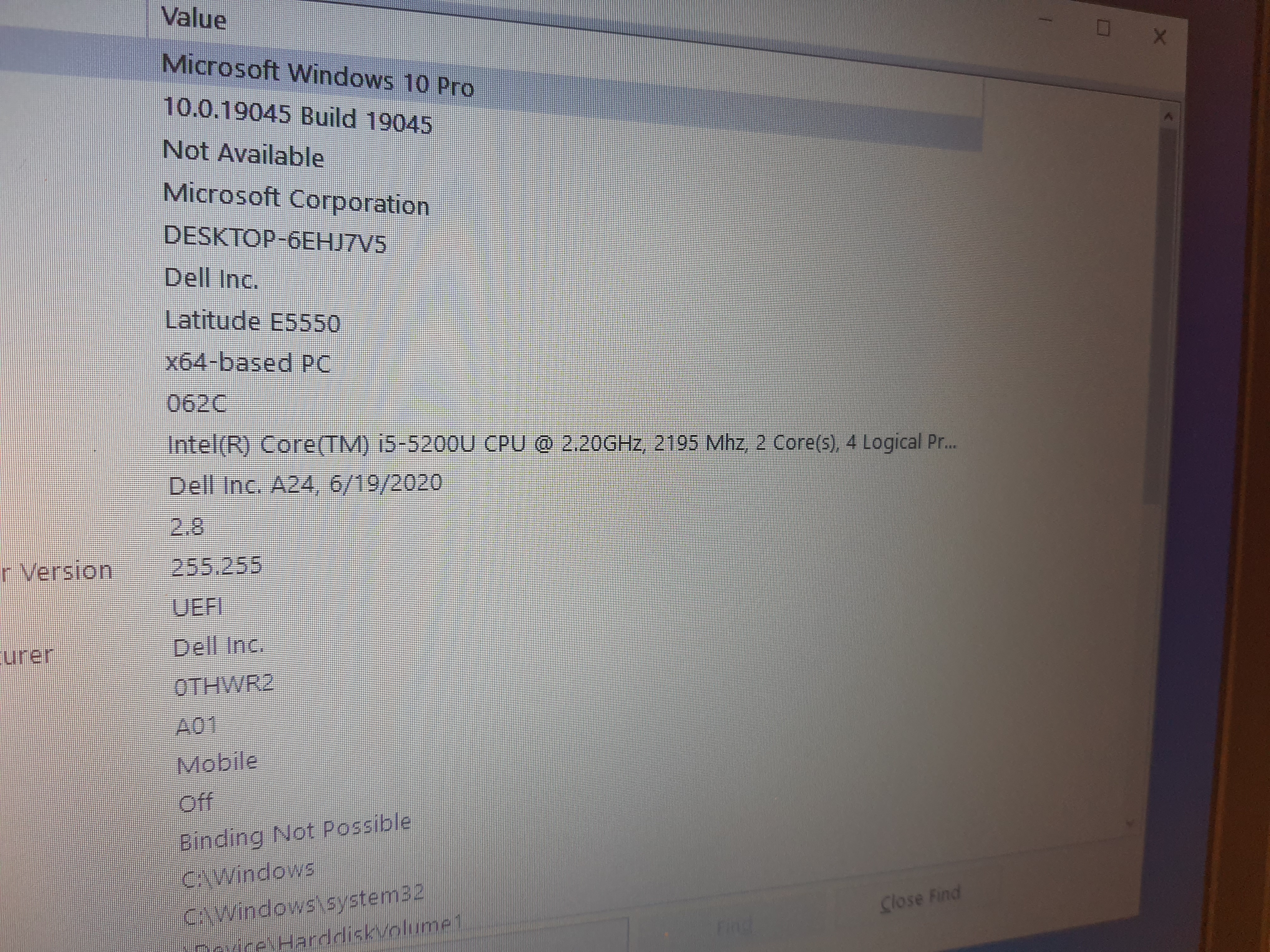 Laptop Dell Latitude E5550 i5-5200U 8GB RAM 256GB SSD