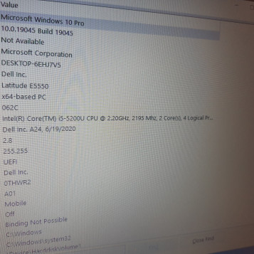 Dell Latitude E5550 i5-5200U 8GB – notebook (stan nowy)