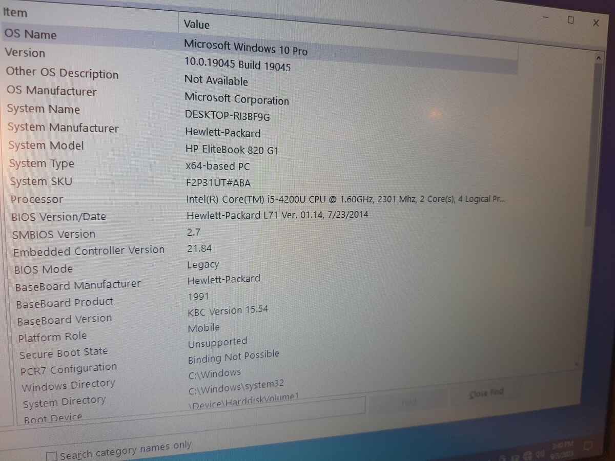 Laptop HP EliteBook 820 G1 i5-4200U 6GB RAM 256GB SSD