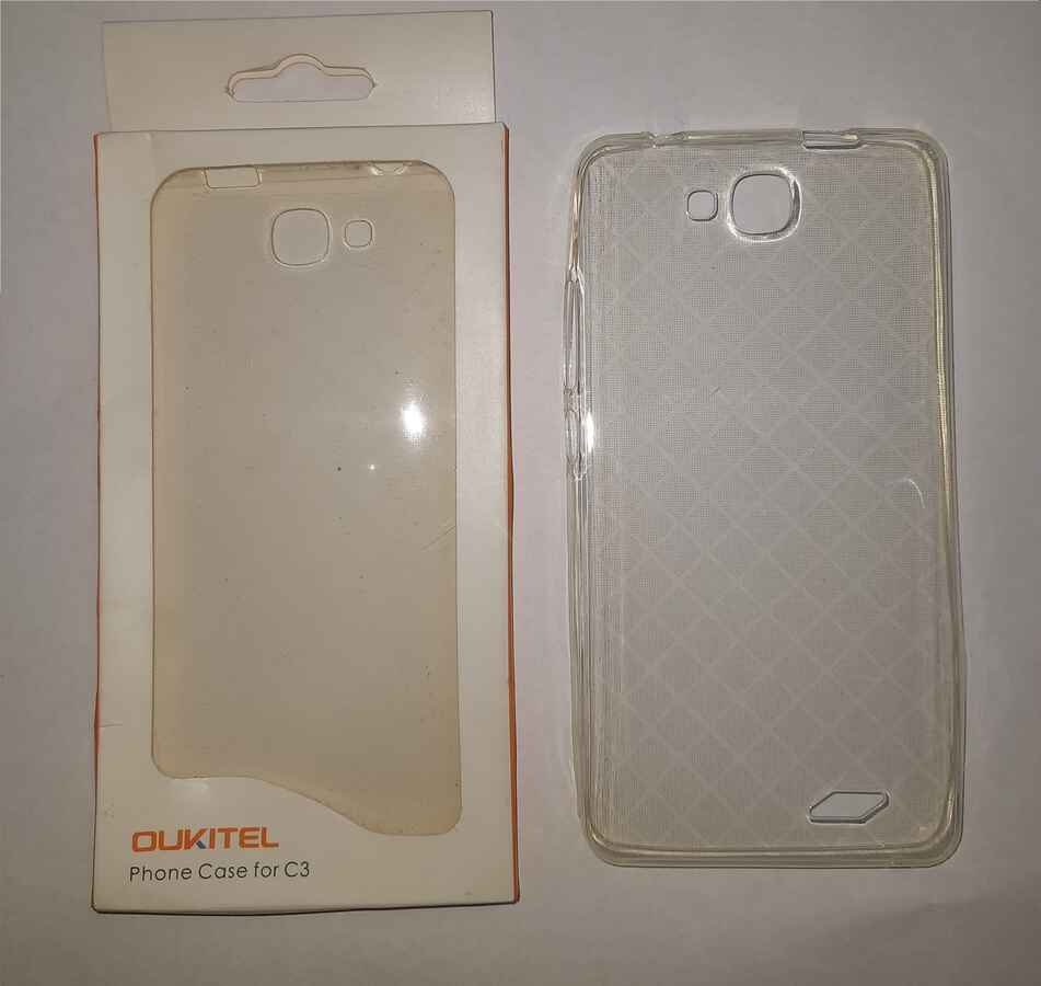 Etui pokrowiec plecki przezroczyste do Oukitel C3