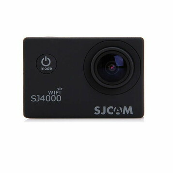 Kamera sportowa SJCAM SJ4000 WiFi czarna + monopod