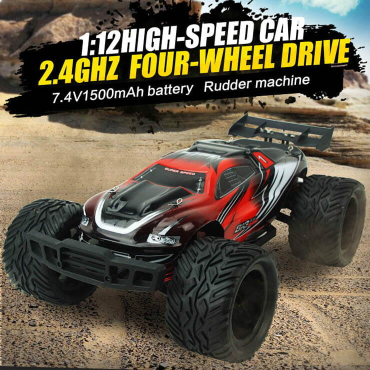 Samochód zdalnie sterowany buggy teren 1:12 4x4