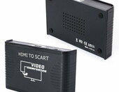 Konwerter HDMI+SC/HDMI SCART EURO NA HDMI ABCV – zdjęcie 4