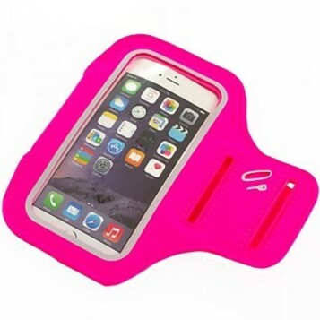 Etui na rękę ramię Samsung S4/5/6 HTC iPhone LG Huawei różowe