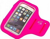 Etui na rękę ramię Samsung S4/5/6 HTC iPhone LG Huawei różowe – zdjęcie 1