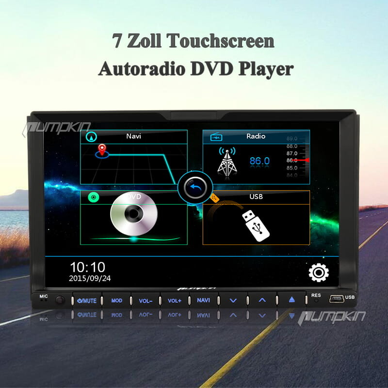 Radio nawigacja 2din GPS USB SD ekran dotykowy