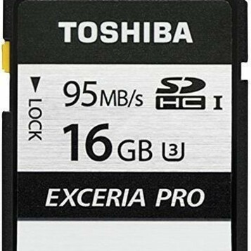 Toshiba Exceria 16GB 95MB/s – karta pamięci (używany)