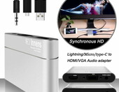 Konwerter USB na HDMI  + VGA audio – zdjęcie 3